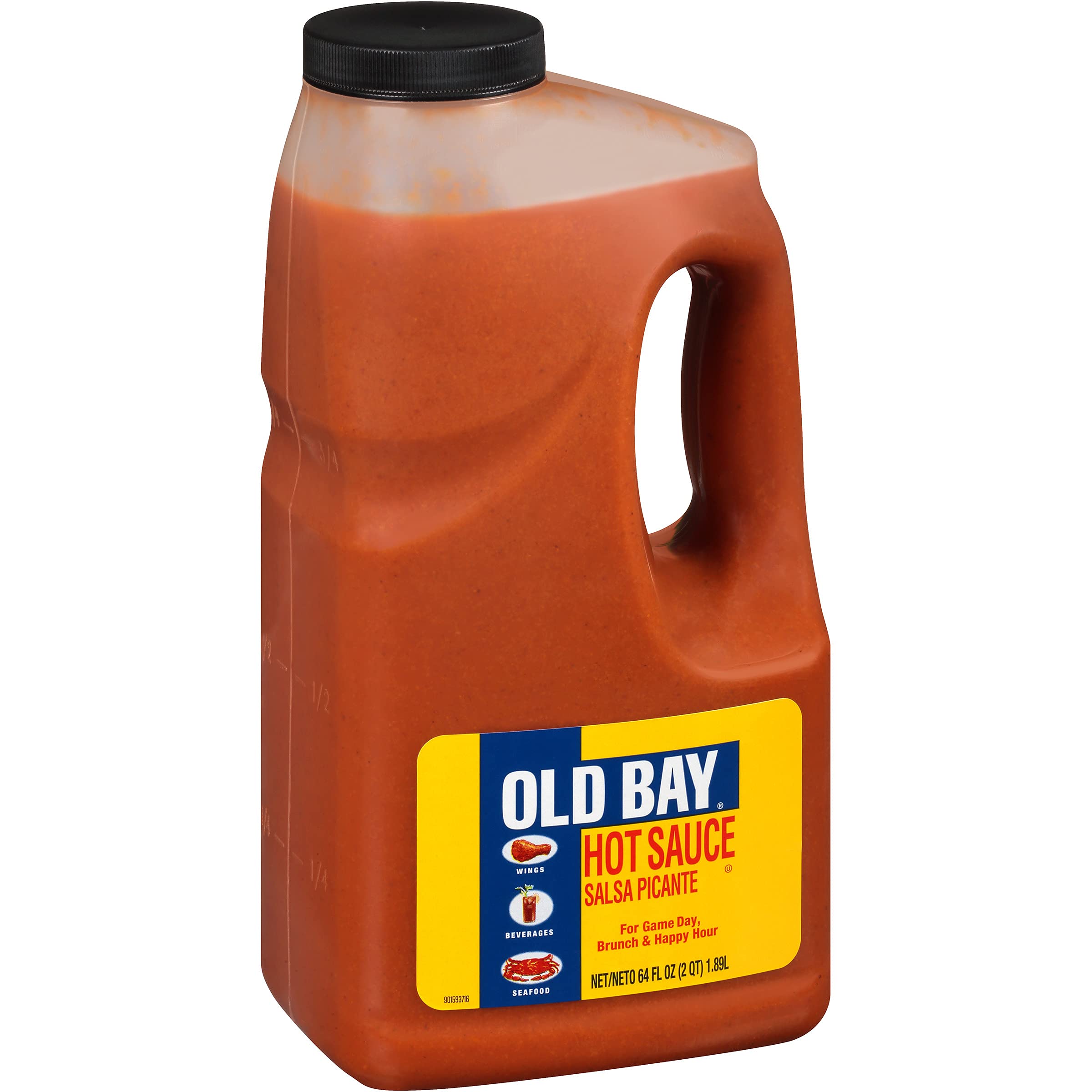 OLD BAY front jug showing full 64 fl oz container and branding, great for bulk use