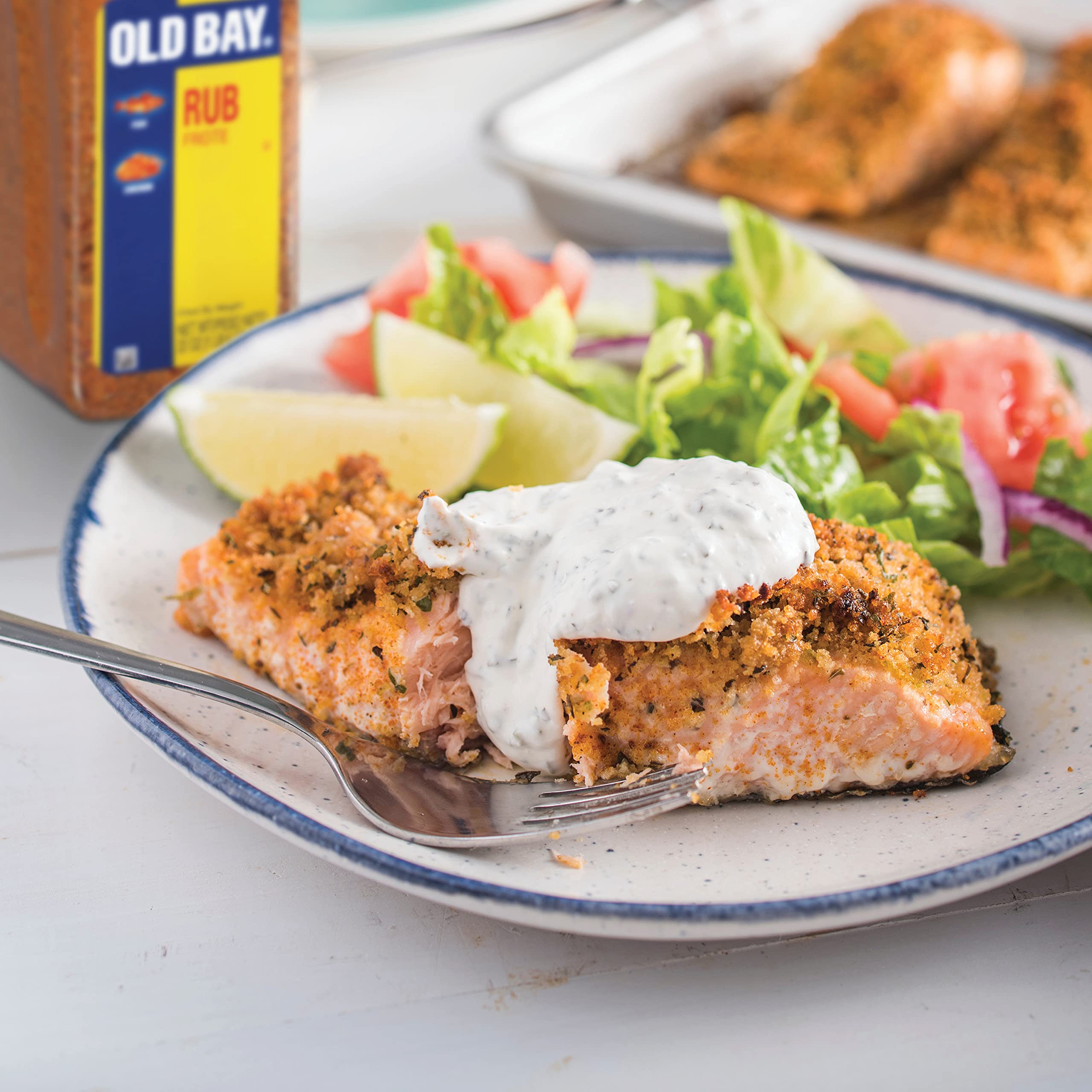Grilled shrimp seasoned with OLD BAY Rub showcasing juicy, seasoned seafood