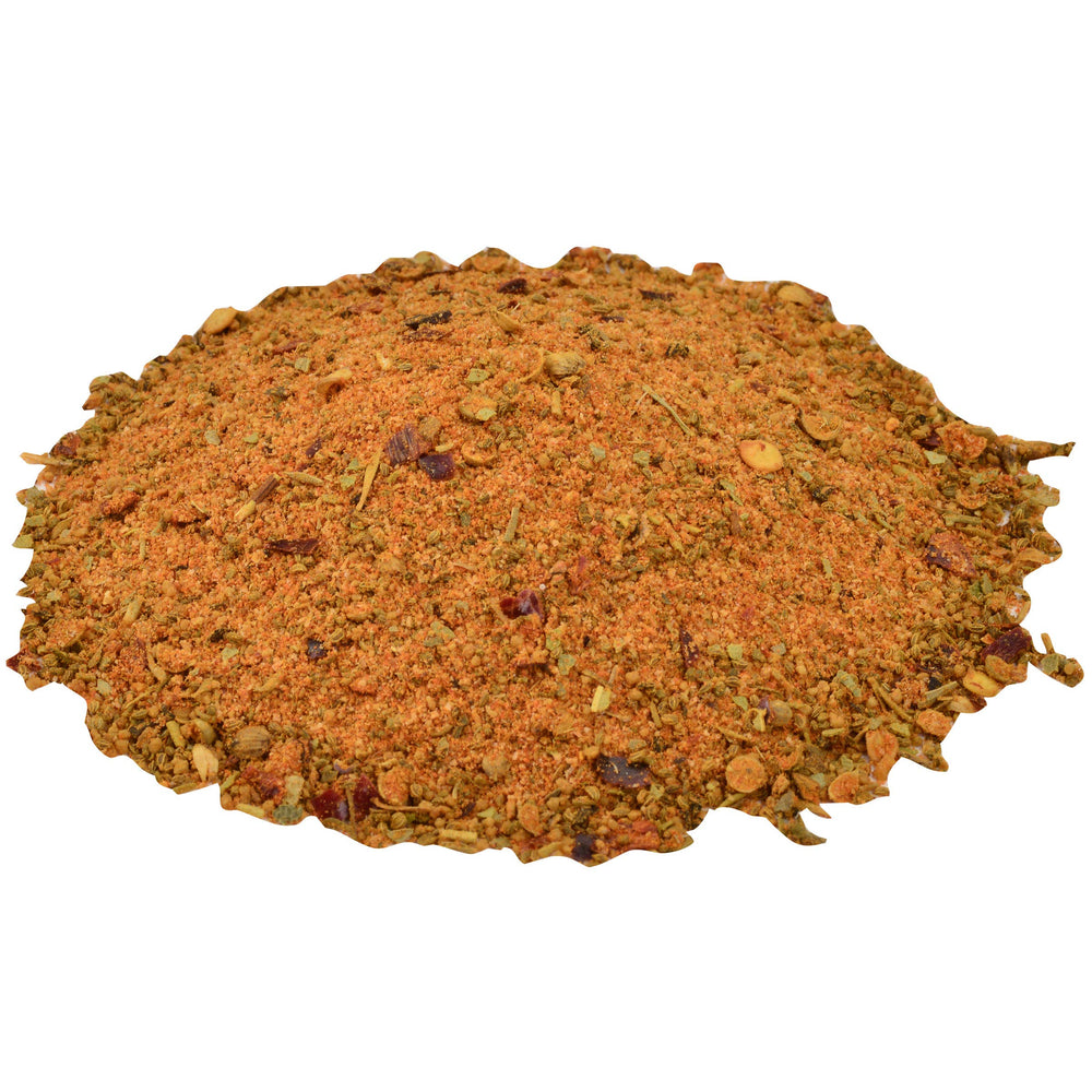 22 ounce OLD BAY Rub beside common kitchen items showing scale and value