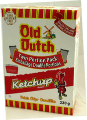 Old Dutch front box view showing brand and ketchup flavor, inviting bold taste