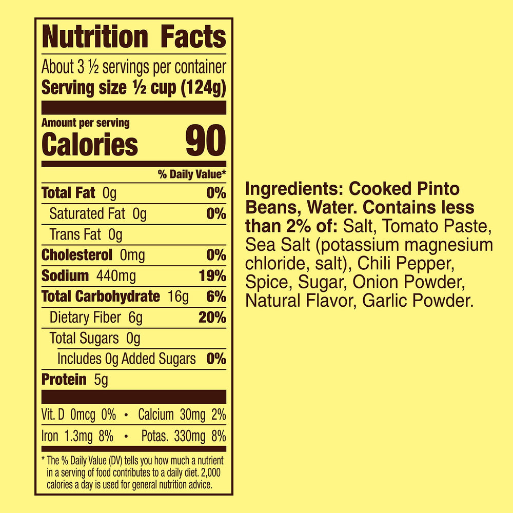 Old El Paso label and nutrition closeup showing product details and ingredient clarity