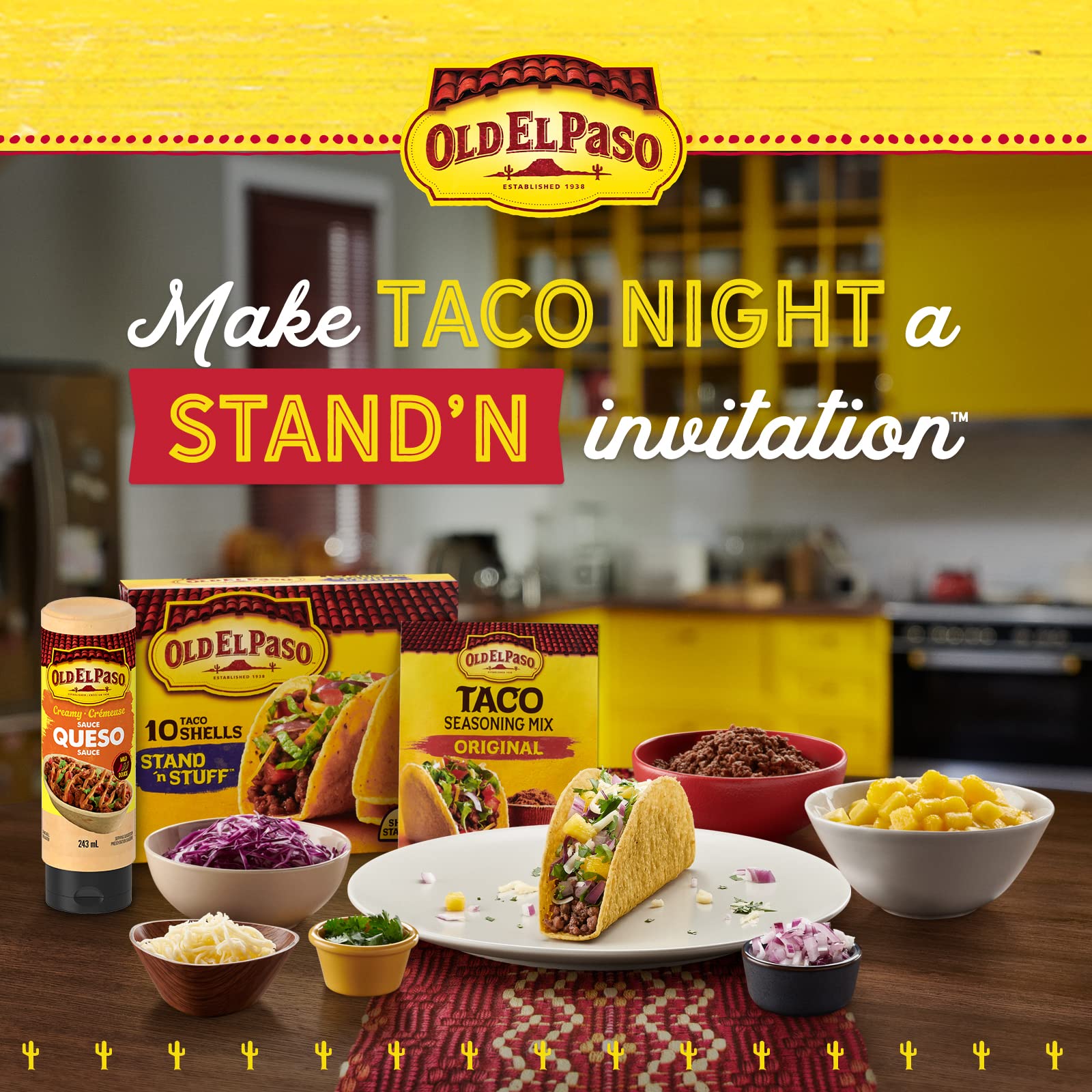 Old El Paso Spanish Rice served in a bowl paired with chicken showcasing quick meal appeal