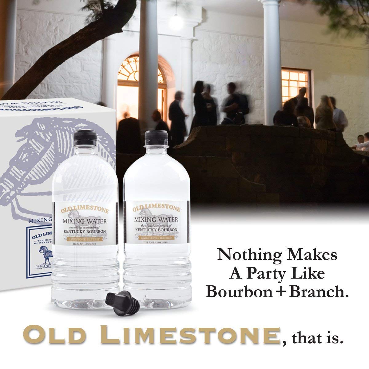 Old Limestone pouring into glass illustrating precise splash control and flavor balance