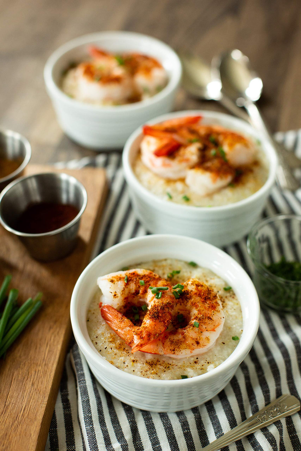 Old School Brand family at table enjoying grits showing home-style appeal