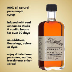 Old State Farms vanilla beans close-up highlighting natural infusion benefit