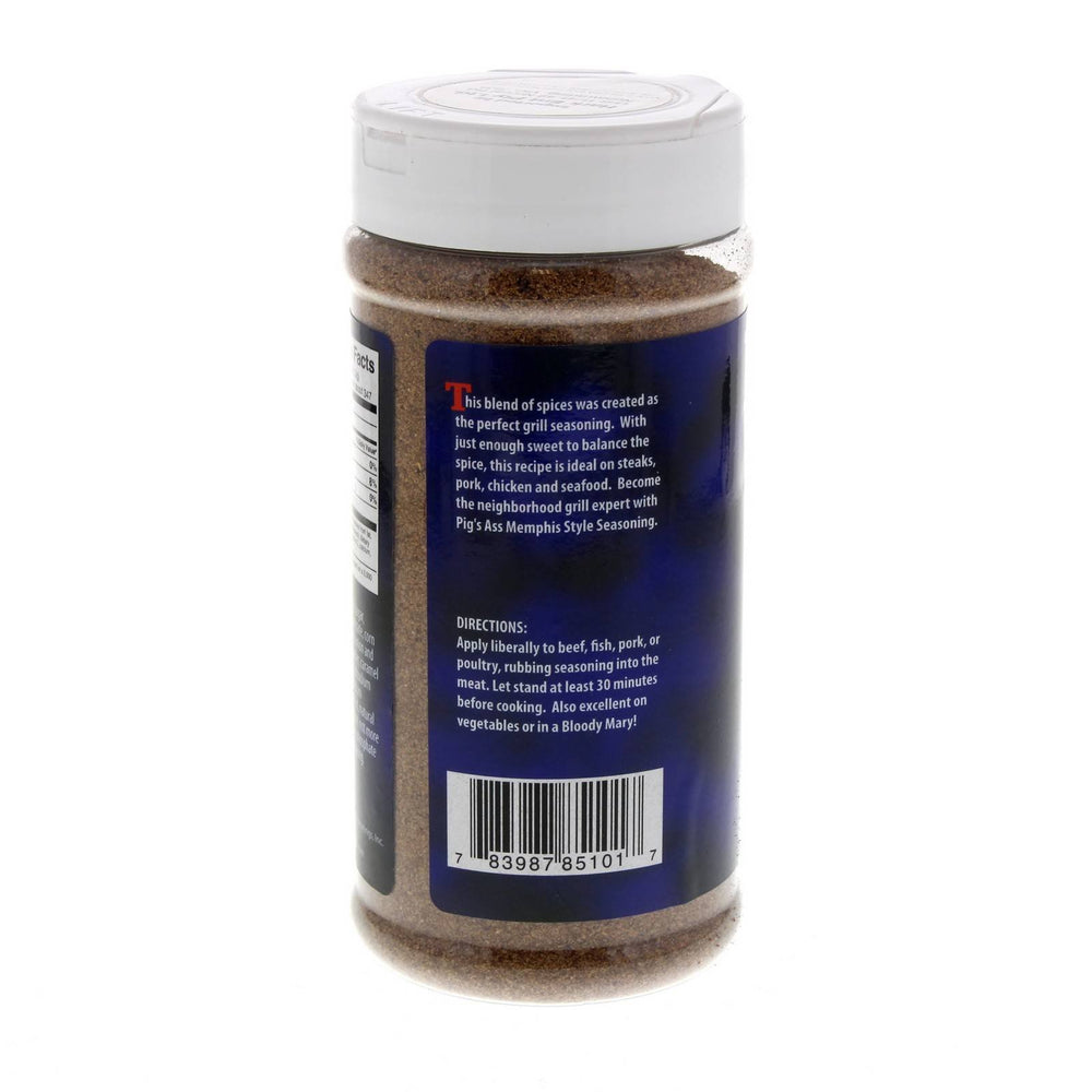 Old World Pig's Ass Rub on grilled shrimp demonstrating bold seasoning boost