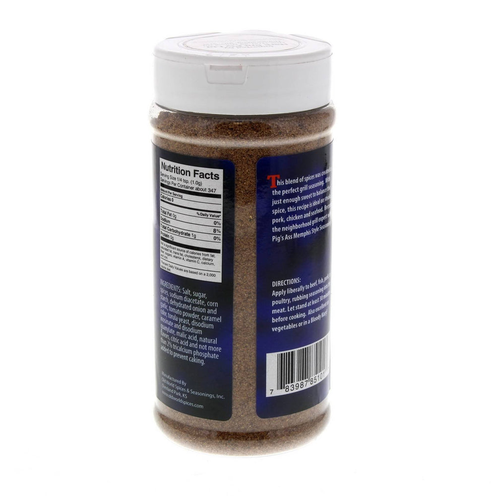 Old World Pig's Ass Rub creating a seared steak crust for enhanced flavor