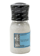 OLDE THOMPSON close-up of coarse sea salt crystals, texture clarity for better grinding