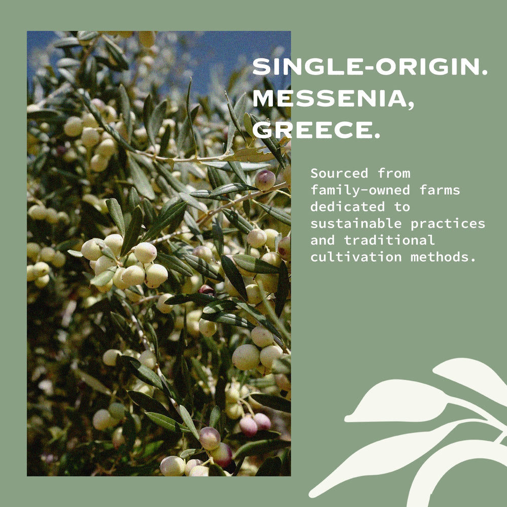 OLIVEA batch lab analysis label showing verified 1000+ mg/kg polyphenols