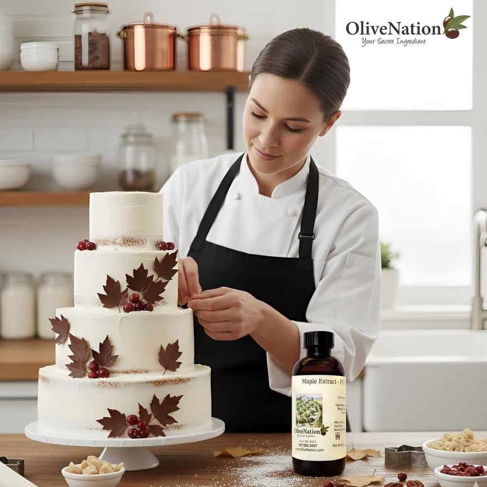 OliveNation maple extract added to baked beans illustrating savory-sweet enhancement