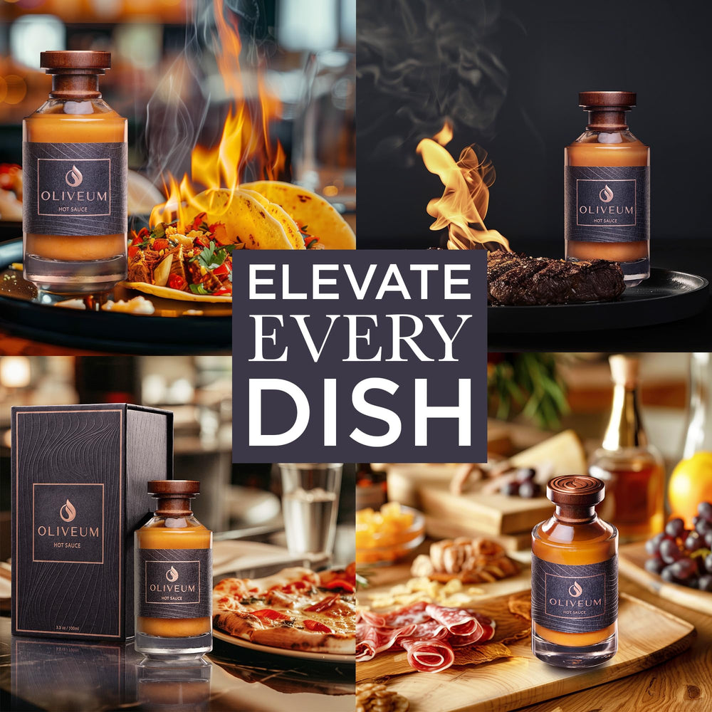 Oliveum bottle in its packaging emphasizing gift-ready upscale presentation