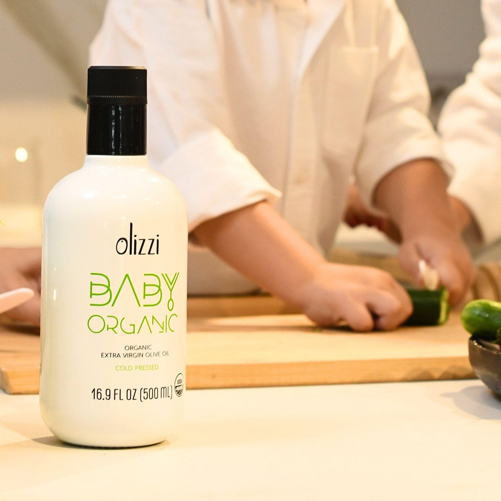 Olizzi Arbequina olives harvest emphasizing single-origin quality