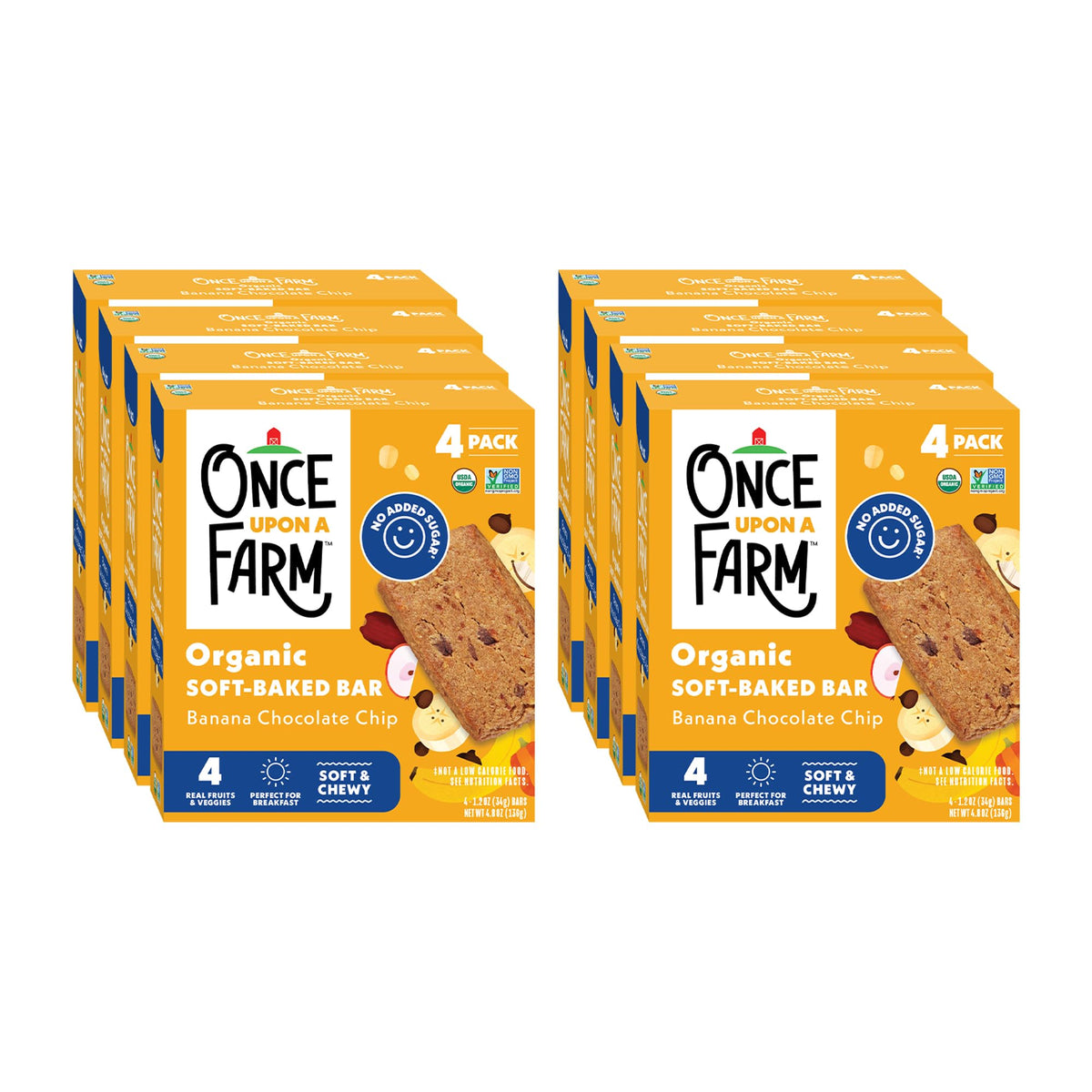 Once Upon a Farm front packaging showing box and branding for quick identification