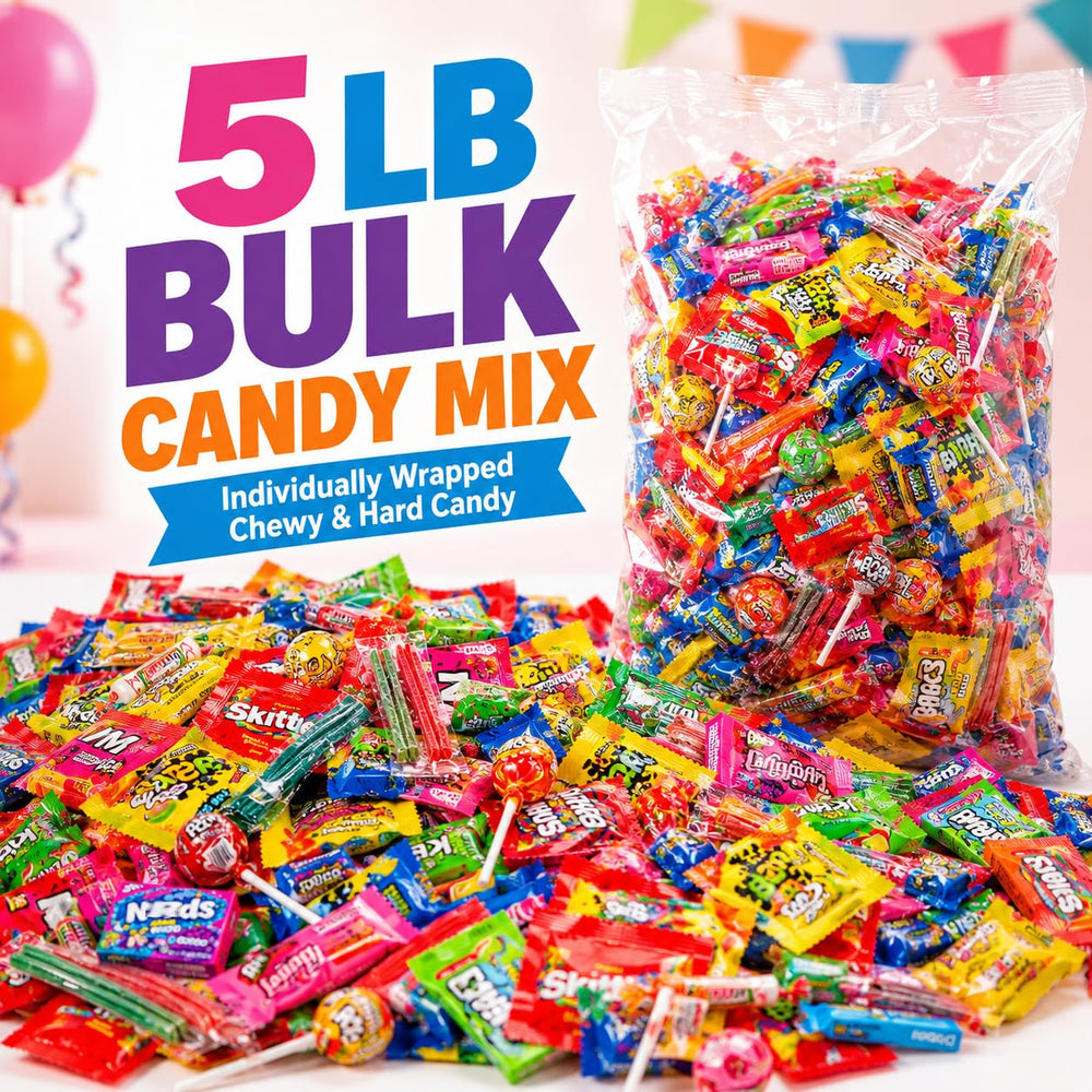 ONE CANDY WAY close-up of individual wrappers highlighting hygienic benefit