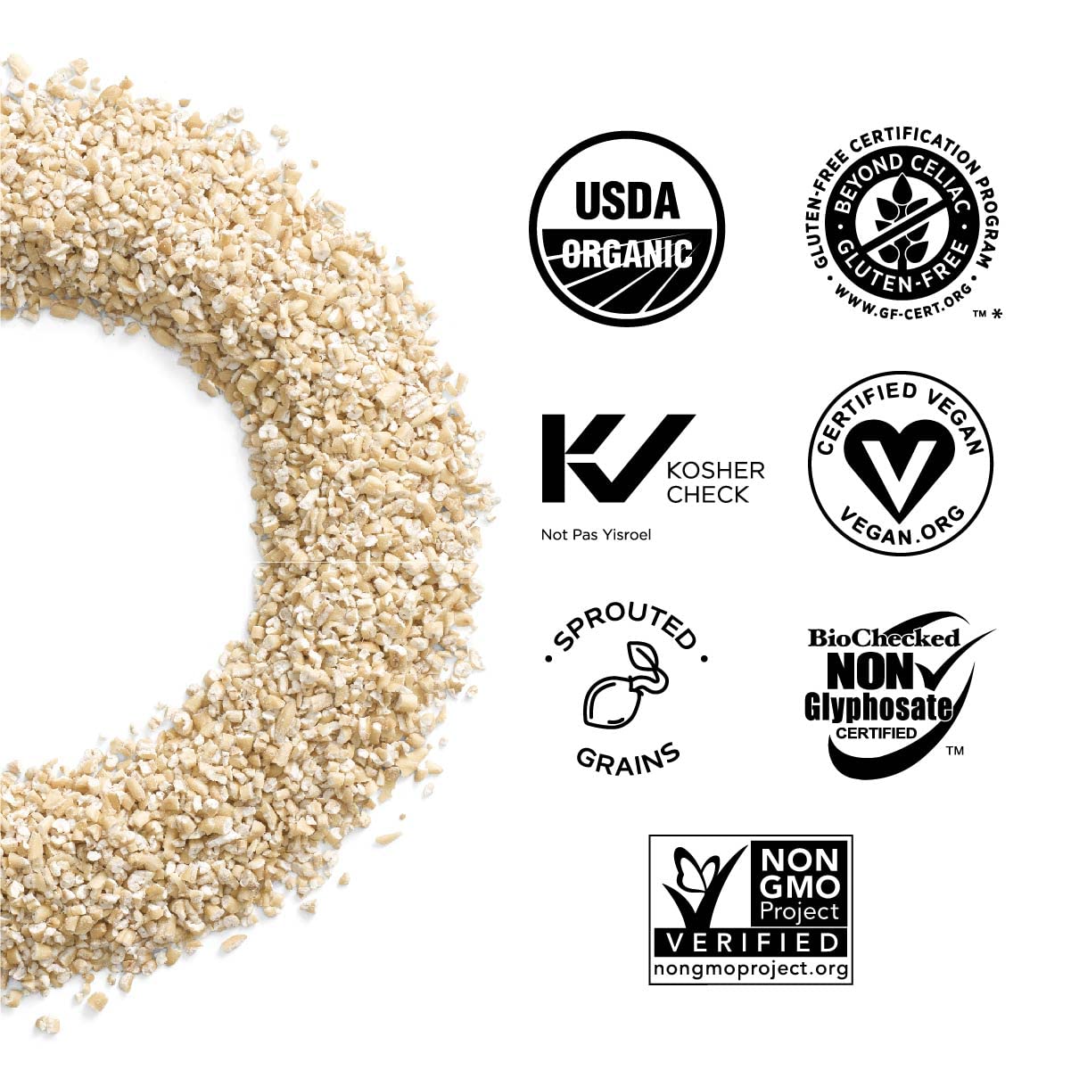 One Degree Organic Foods packaging QR code and traceability label for ingredient transparency