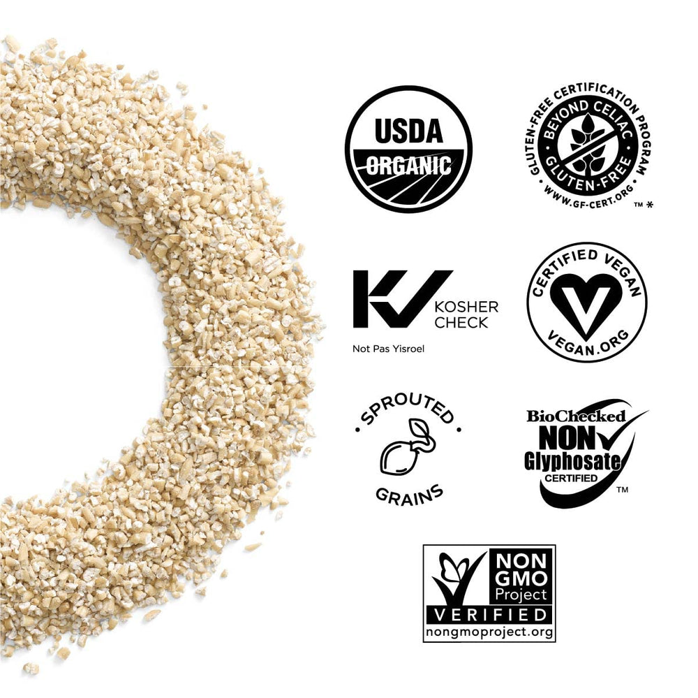 One Degree Organic Foods packaging QR code and traceability label for ingredient transparency