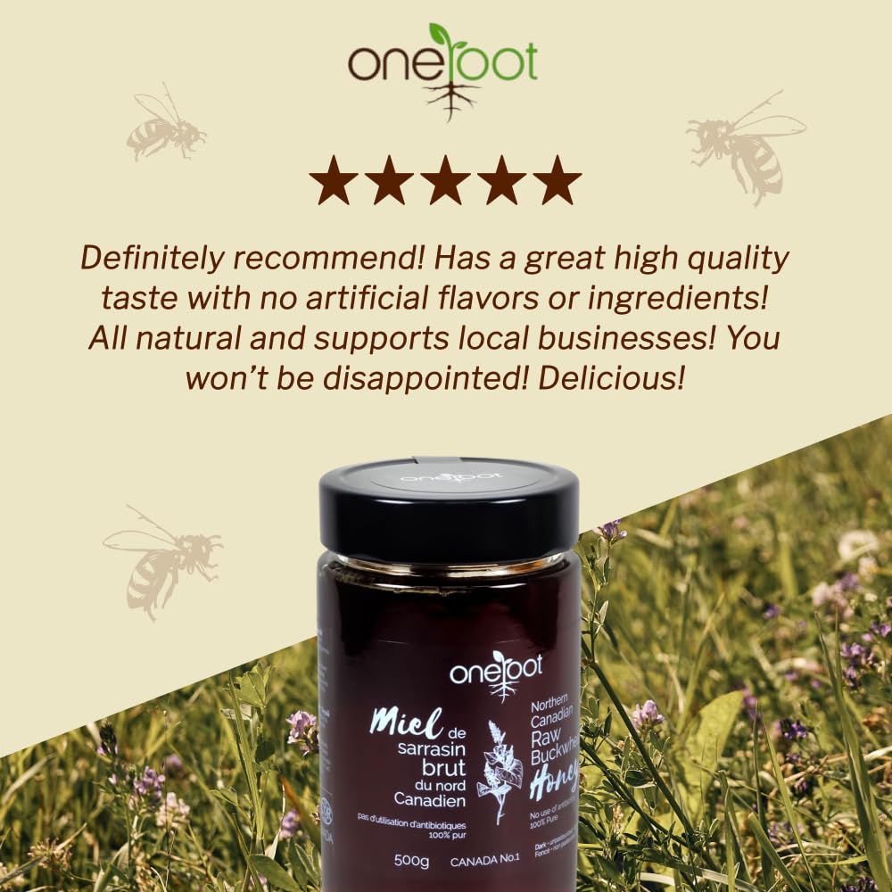 Close-up of OneRoot honey texture to show thick, antioxidant-rich appearance benefit