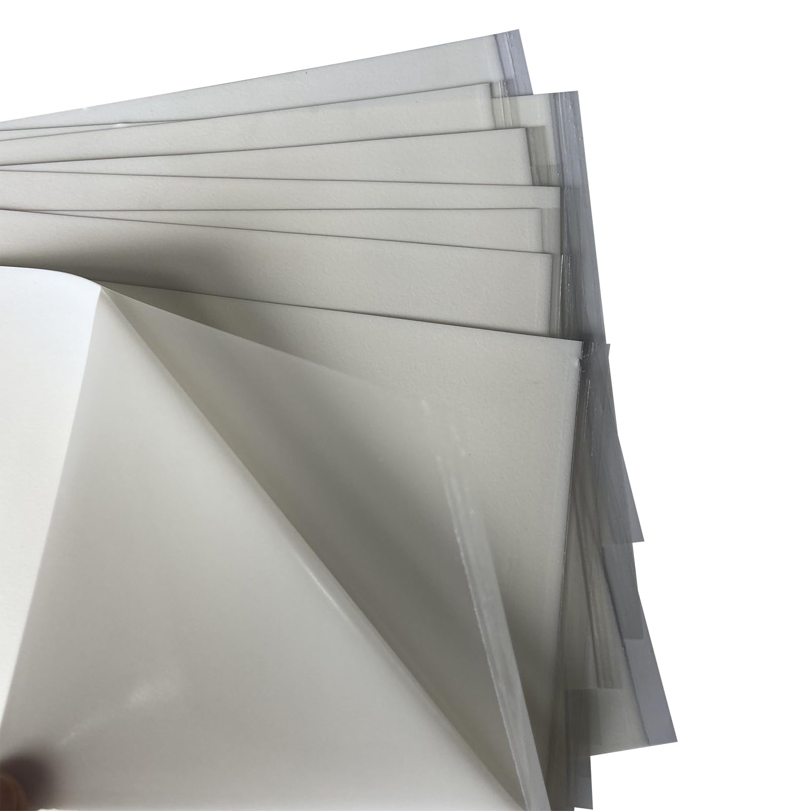 ONESUNNY size comparison with ruler showing 11.7×8.3 inch sheets for accurate fit
