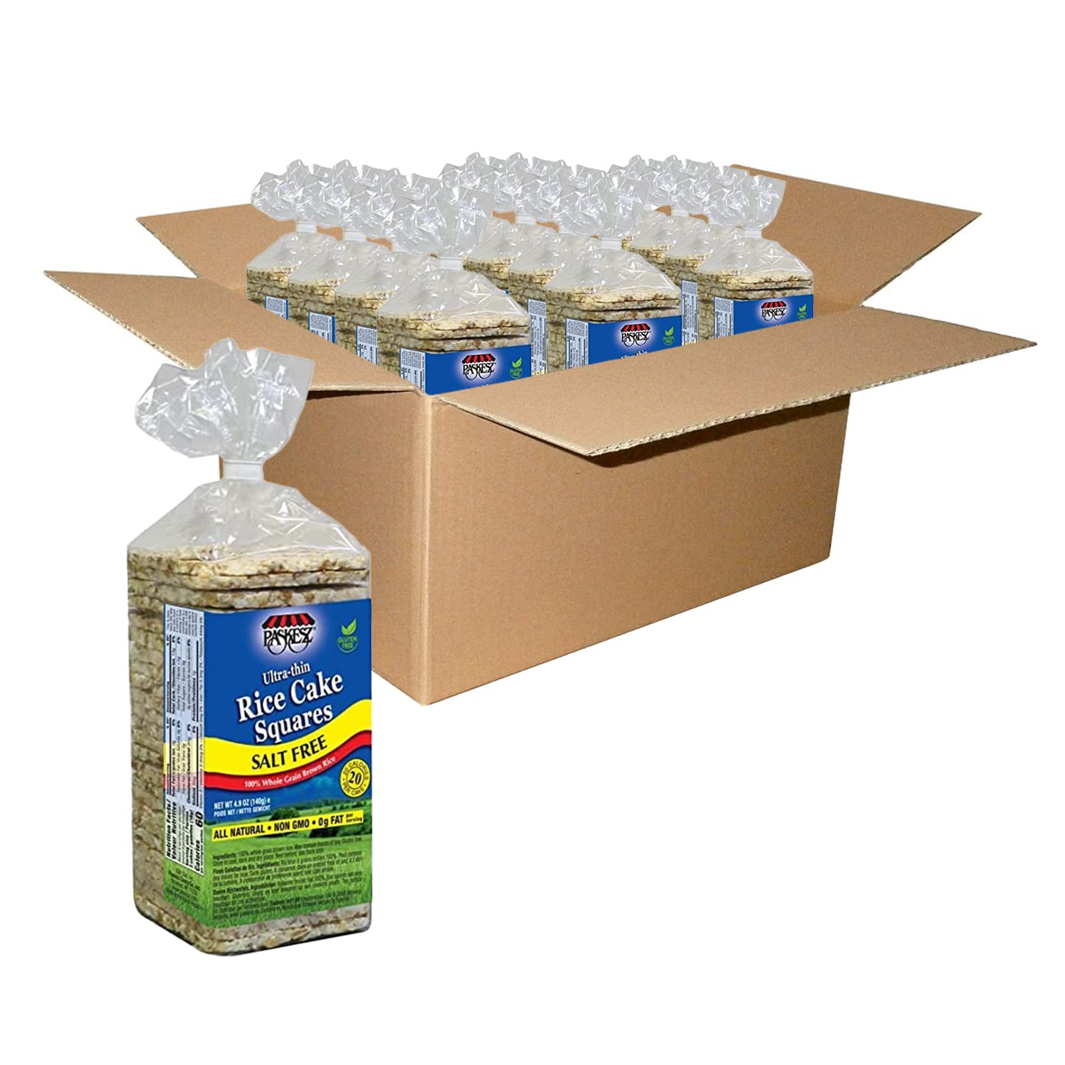 Only Kosher Candy front packaging showing individual wrapped rice cake freshness