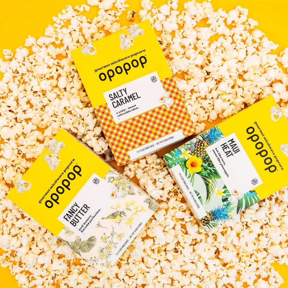 OPOPOP popcorn served in bowl ready to share during snacks