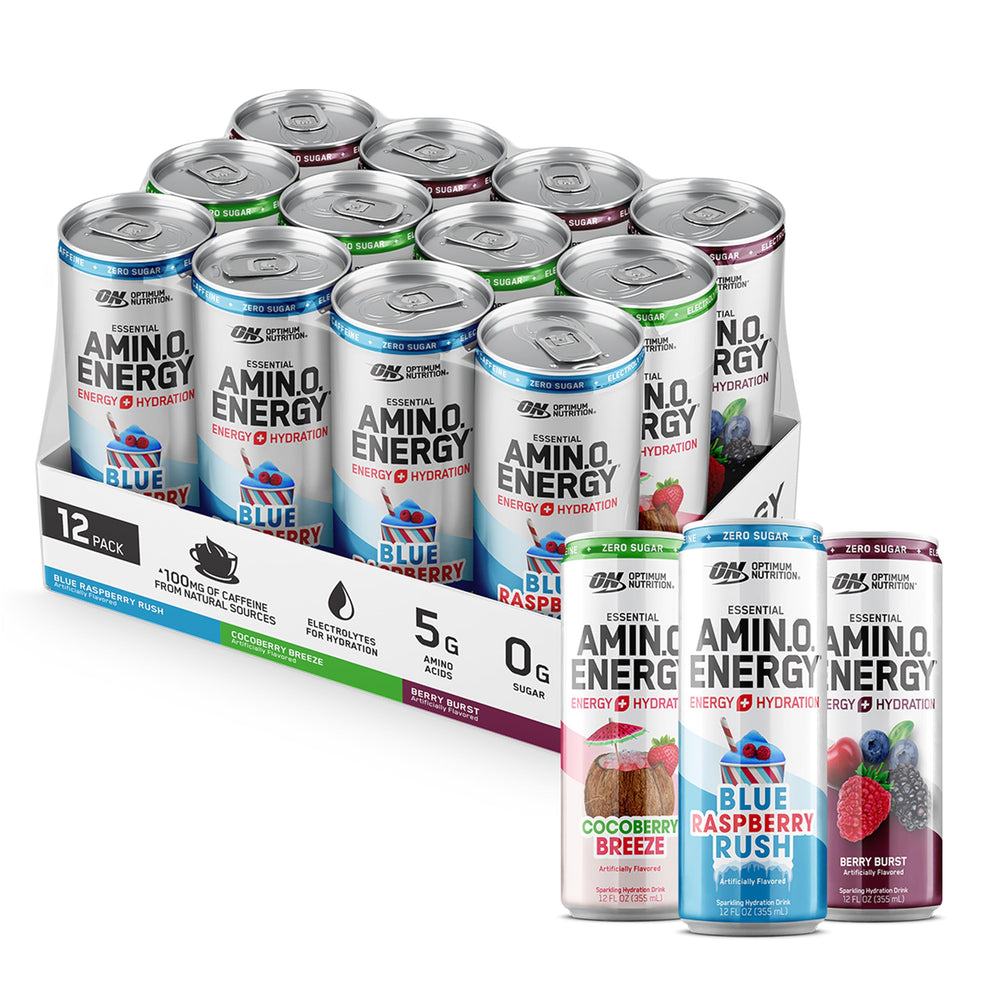 Optimum Nutrition front pack showing berry variety and convenience
