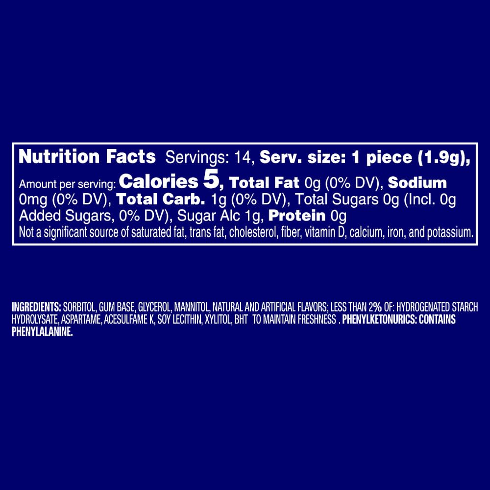 Orbit label with ADA seal visible confirming recognized oral-care endorsement