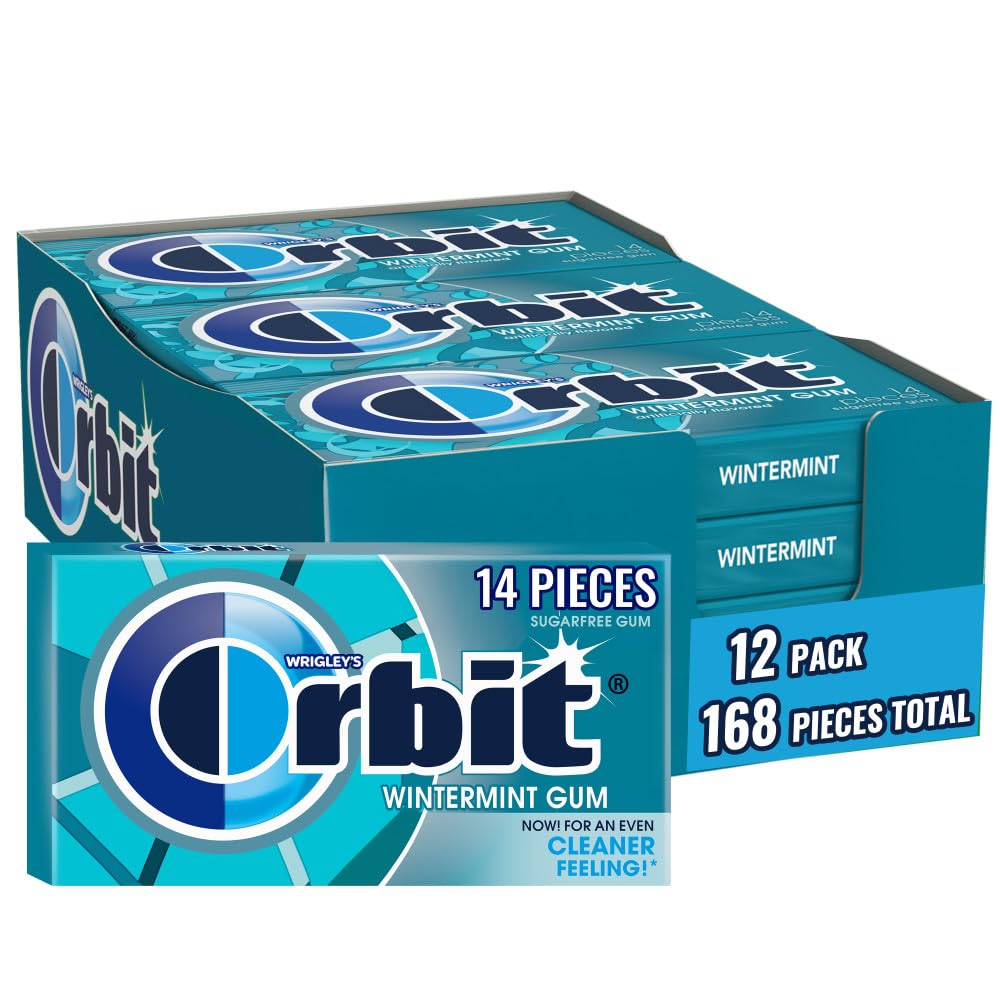 Orbit front packaging showing 12-pack for easy storage and quick access