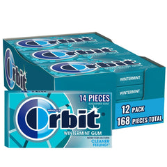Orbit front packaging showing 12-pack for easy storage and quick access