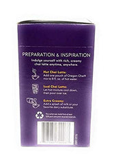 Oregon Chai in use inside travel mug demonstrating portability and quick preparation
