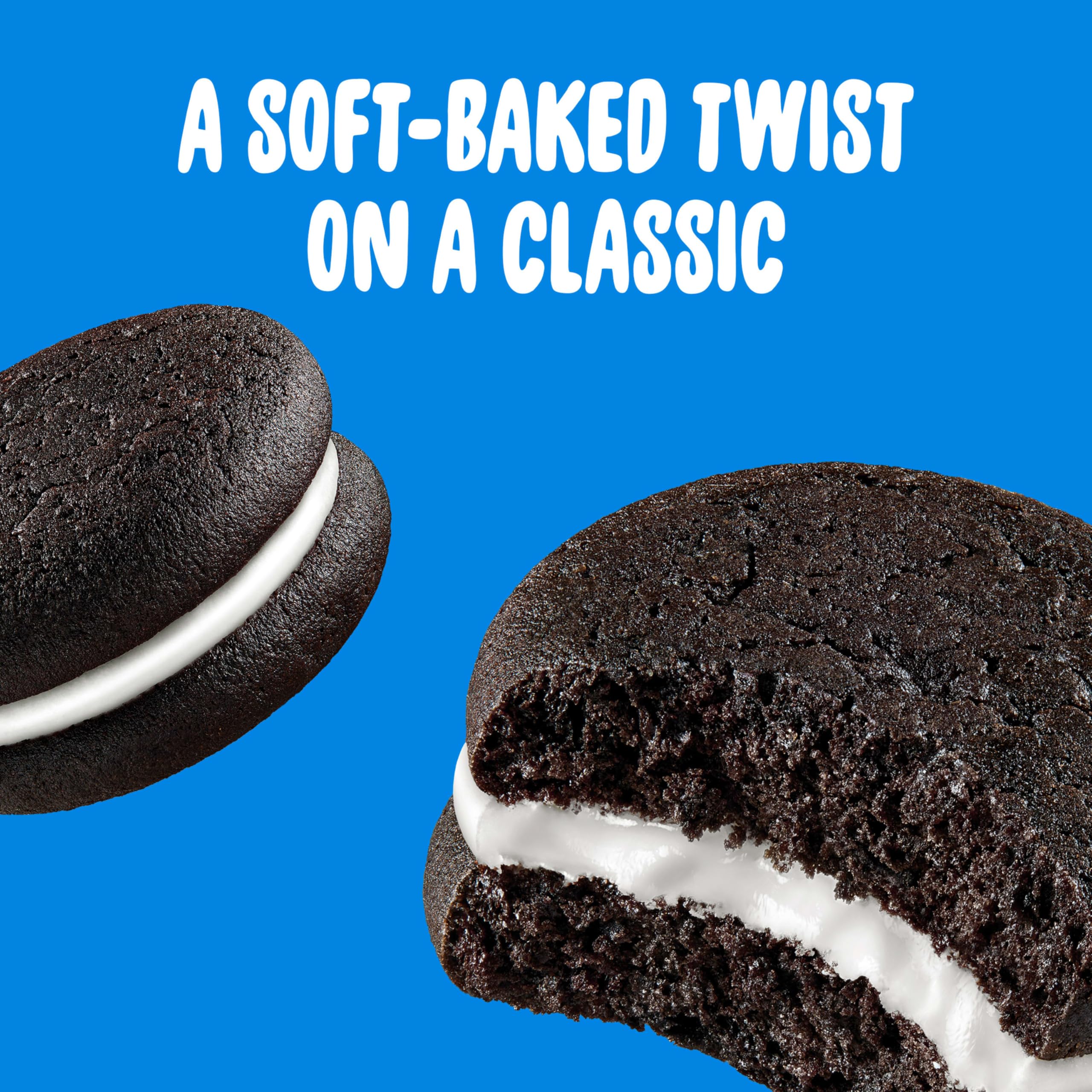 OREO individually wrapped pack illustrating portability and freshness on the go