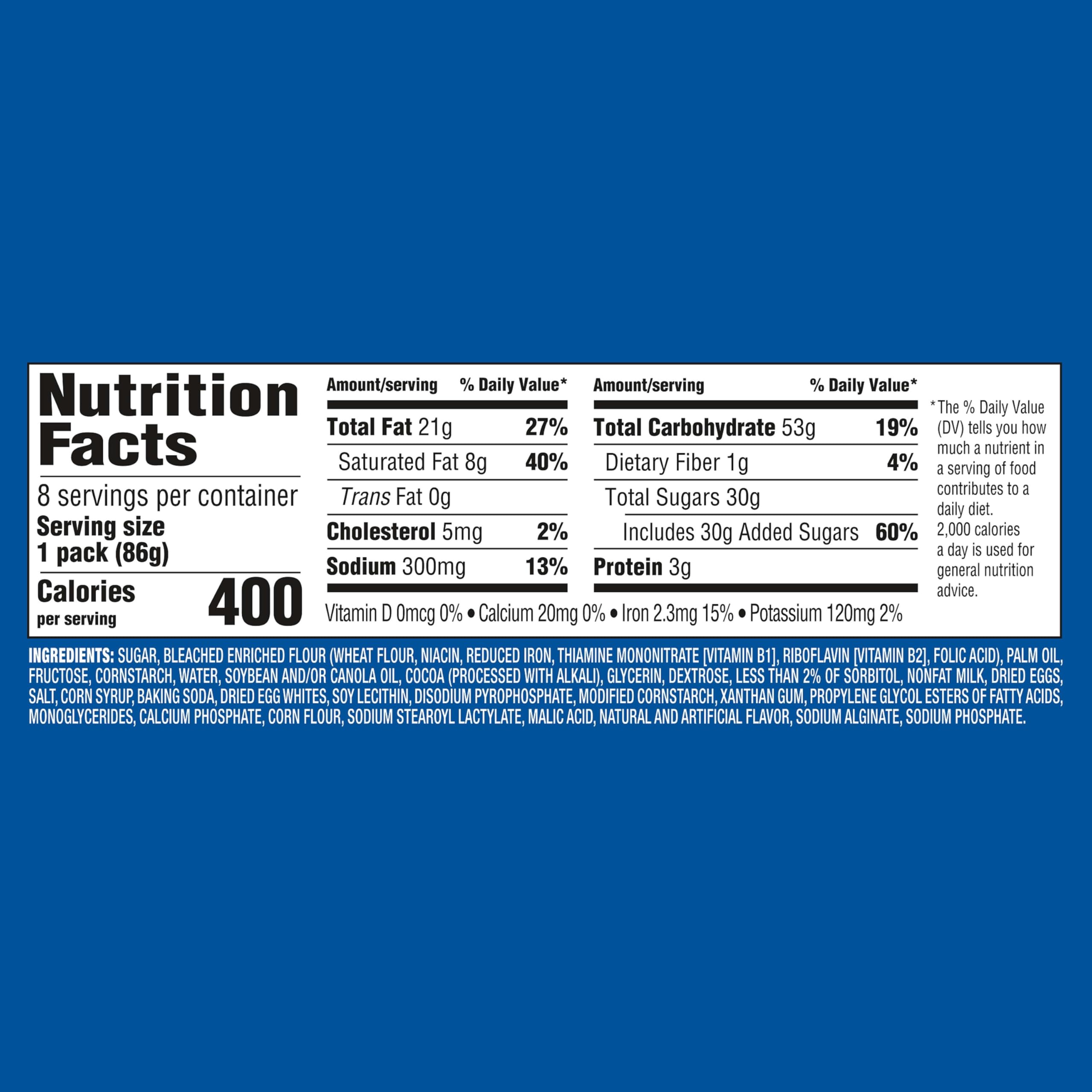 OREO three unpacked cakesters displaying soft cakes and filling, ideal for sharing