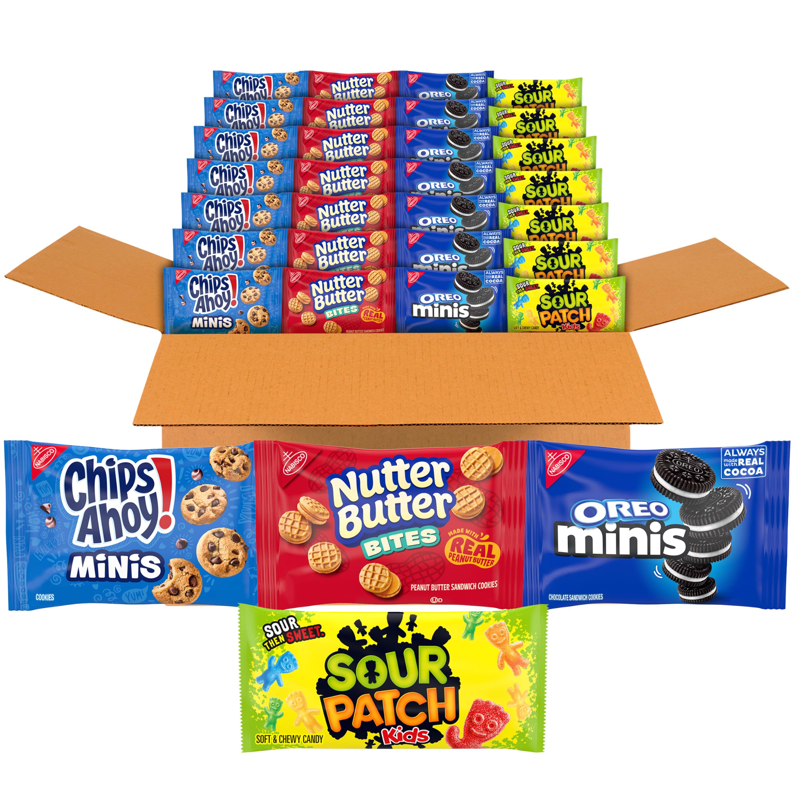 OREO mini front packaging showing brand and ready-to-share convenience
