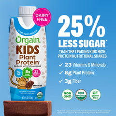 orgain carton being poured into cup for quick grab-and-go hydration