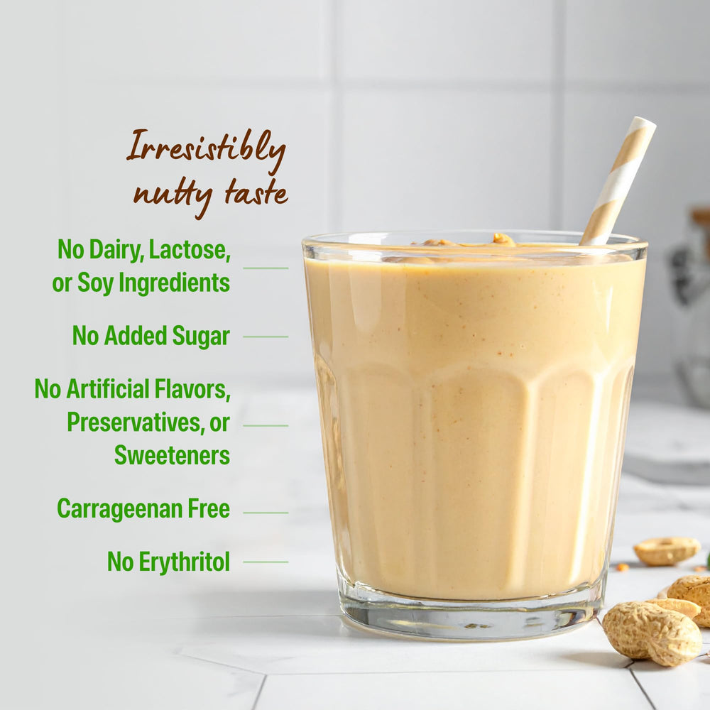 Orgain tub label detail showing organic and vegan certifications for clarity