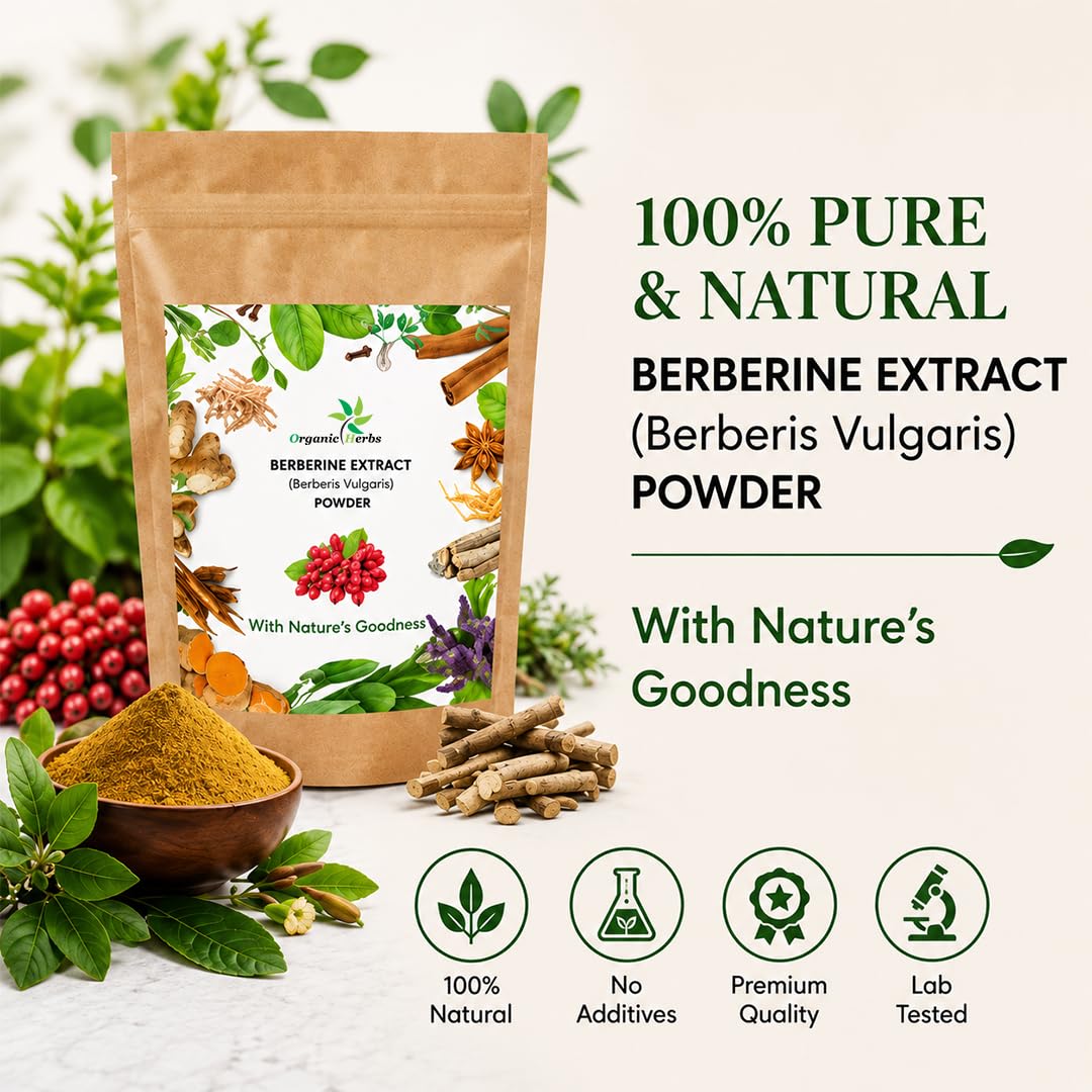 Organic Herbs fine-texture powder close-up highlighting smooth grind for easy blending