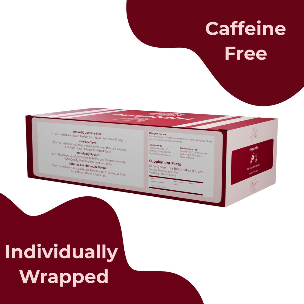 Organic Naturals L.C. individually wrapped tea bag with freshness seal