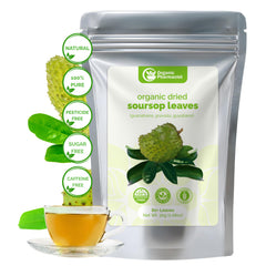 Organic Pharmacist front pouch showing package and resealable closure for freshness