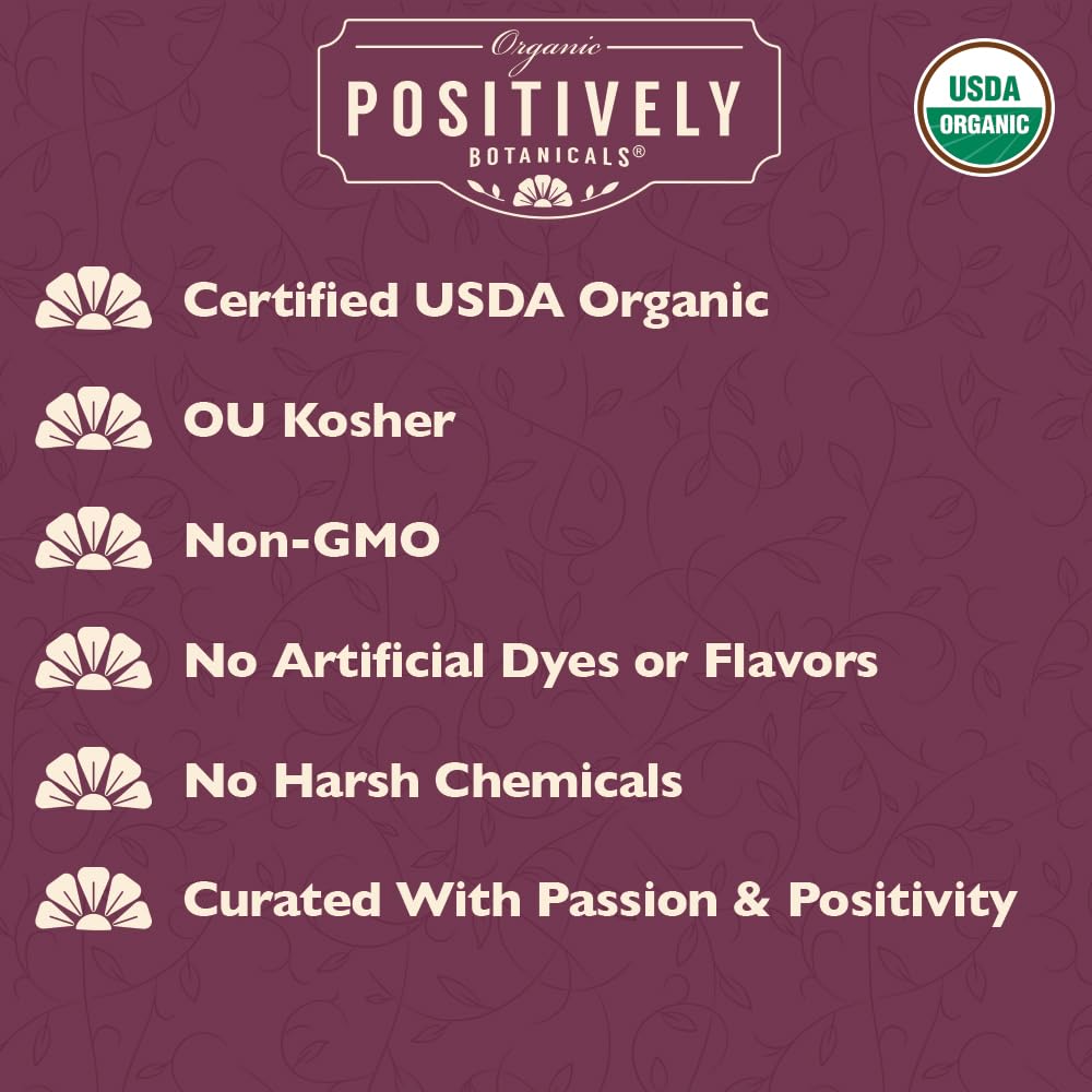 Organic Positively brewed cascara in a mug illustrating warm infusion and comforting aroma