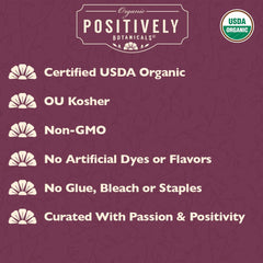 Organic Positively loose dried catnip leaves detail showing natural color and aroma preservation