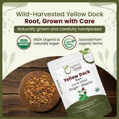 Organic Way texture detail of root fibers highlighting natural, minimally processed ingredient