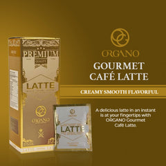 ORGANO sachet close-up with clear labeling and single-serve convenience for on-the-go use