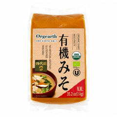 Orgearth front packaging 35.2 oz showing label and organic claims for pantry convenience