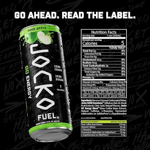 Origin Jocko Fuel GO beside gym bag showing on-the-go energy and focus benefit