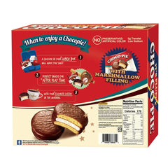 Orion pie cross-section revealing marshmallow and cream filling benefits