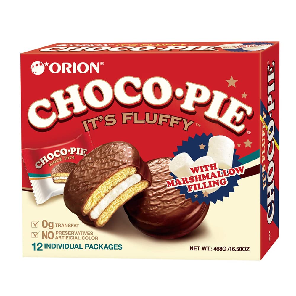Orion individually wrapped pie highlighting portability and freshness