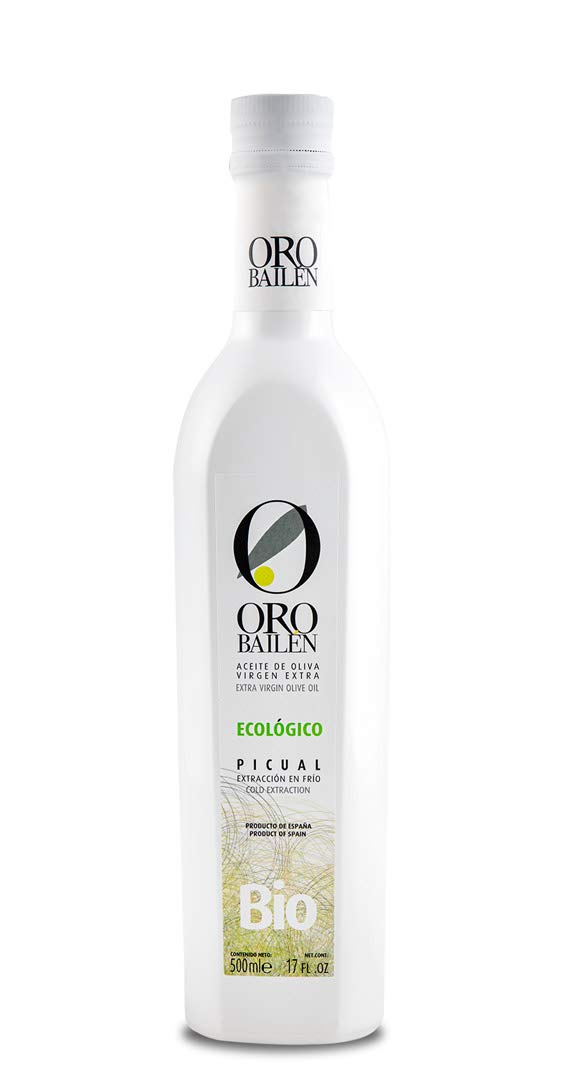 olivaoliva Oro Bailen bottle front view showing label and glass bottle benefit freshness