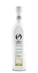 olivaoliva Oro Bailen bottle front view showing label and glass bottle benefit freshness