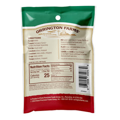 Orrington Farms close-up of seasoning texture highlighting savory ingredients