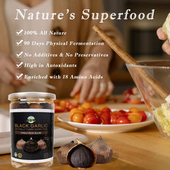 orsky black garlic close-up of soft clove texture highlighting spreadable consistency