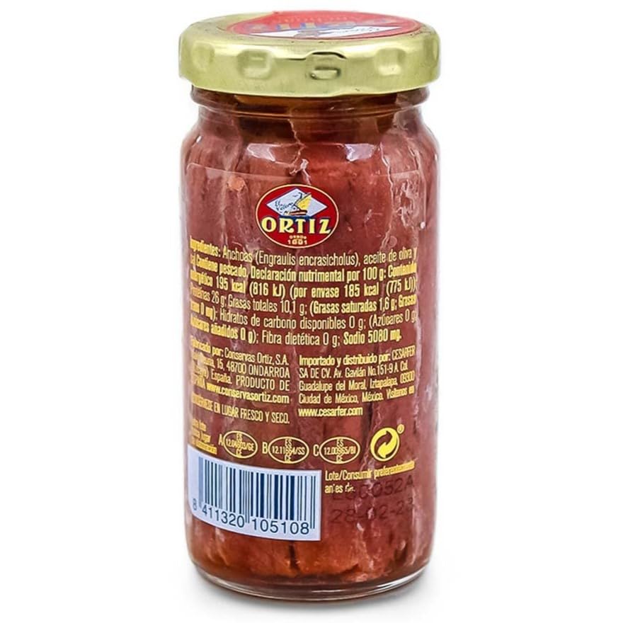 Ortiz fillets on crostini demonstrating instant savory topping benefit